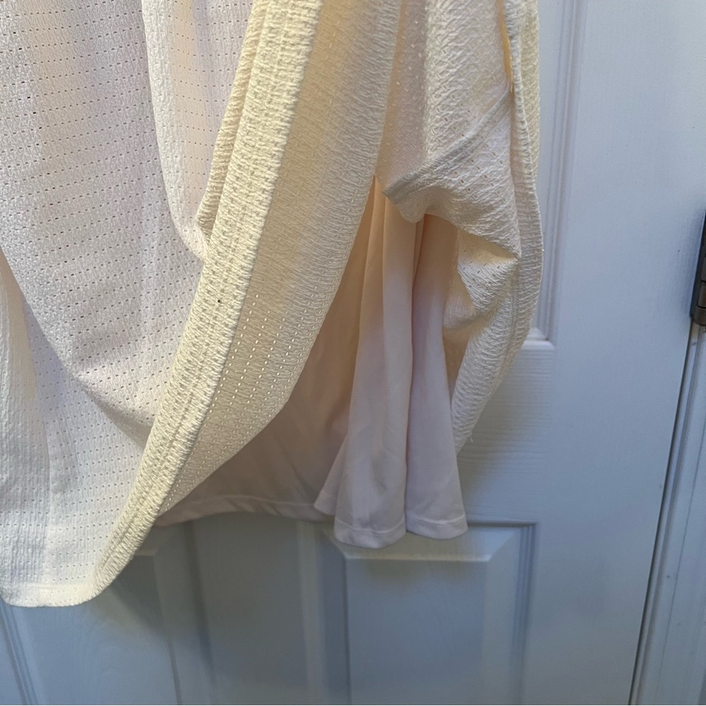 Cream Dress with Ruffles - Picture 7 of 8